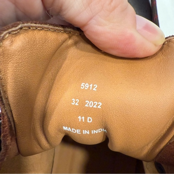 NEW Allen Edmonds NEW Men's Knox Leather Sneaker Boots Dark Brown - Size 11 D - Picture 9 of 13